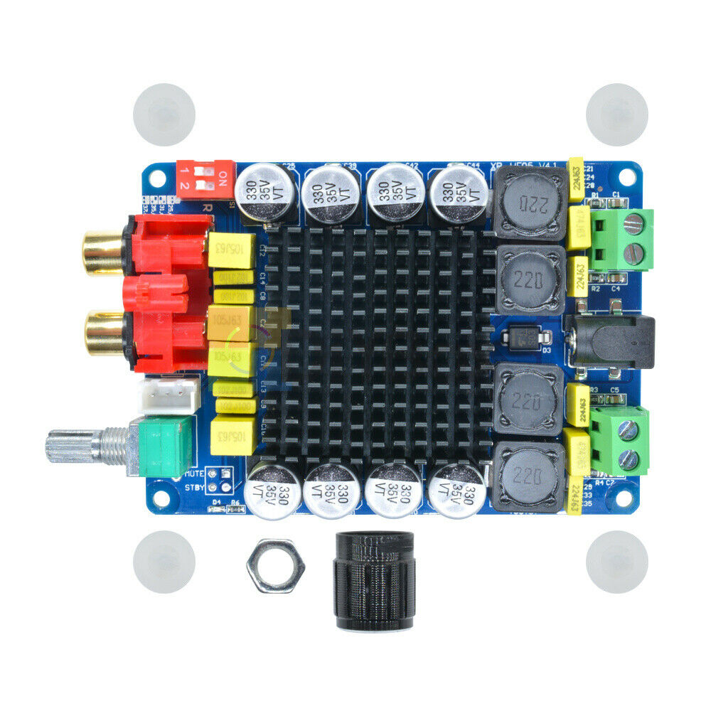 TDA7498 Class D 2x100W Dual Channel Audio Stereo Digital Amplifier Module 2*100W