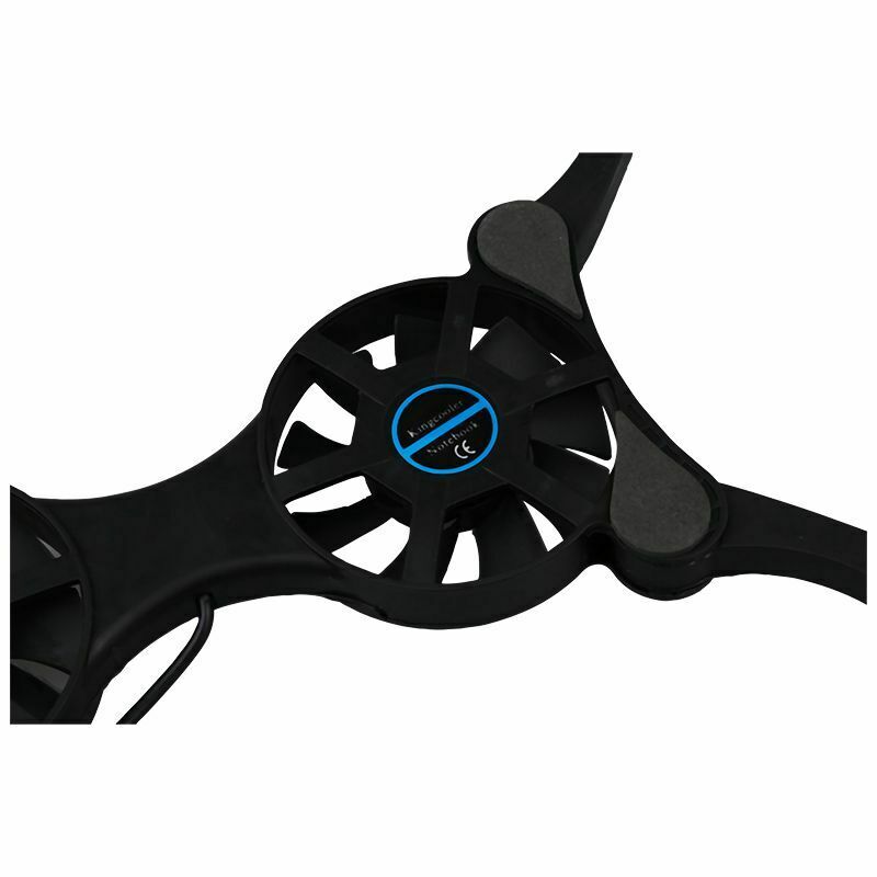 Portable Folding USB 2 Fan PC Computer Laptop Cooling Cooler Pad F4N9N9
