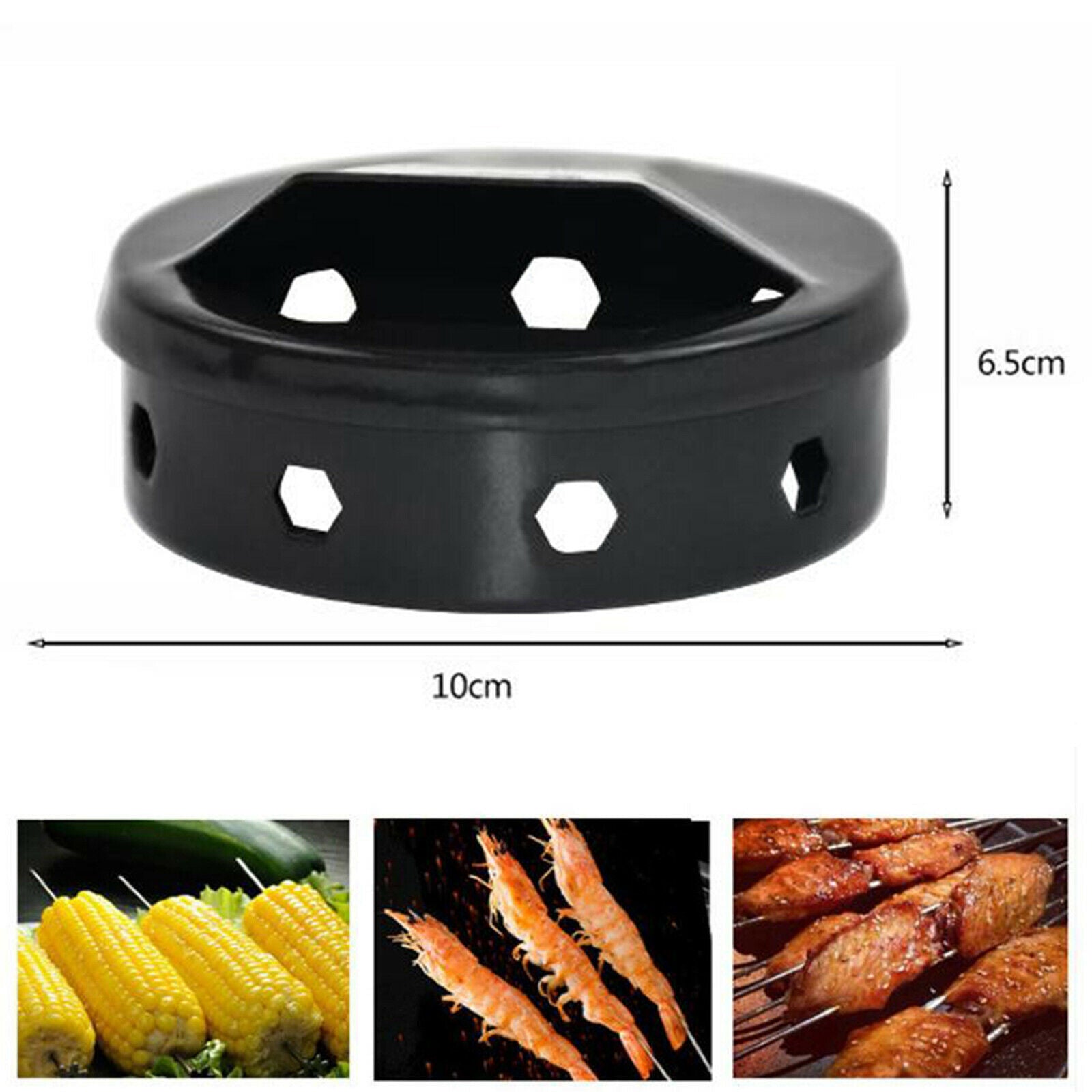 2x BBQ Smoke Generator Barbecue Grilling Meat Fish Wood Chip Smoker Box Tool