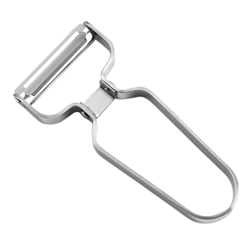 Stainless Steel Kitchen Veggie Potato Cucumber Vegetable Peeler Non-slip