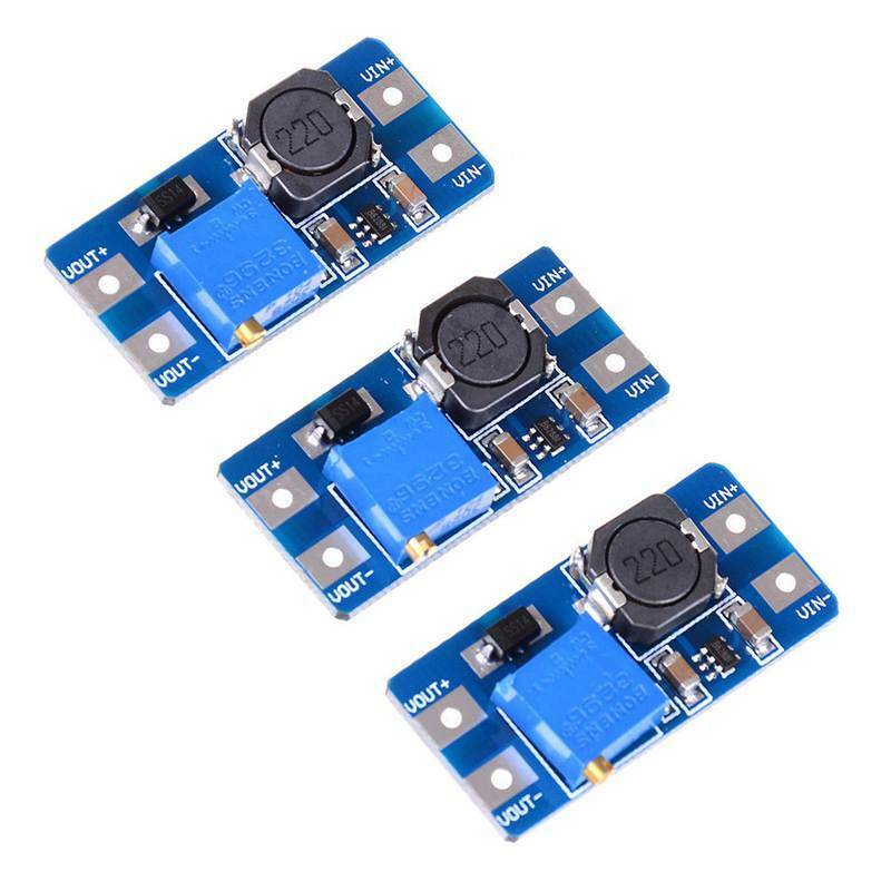 3Pcs Input 2V-24V Dc-Dc 5V/9V/12V/28V Boost Converter Adjustable Step Up PowerZ3