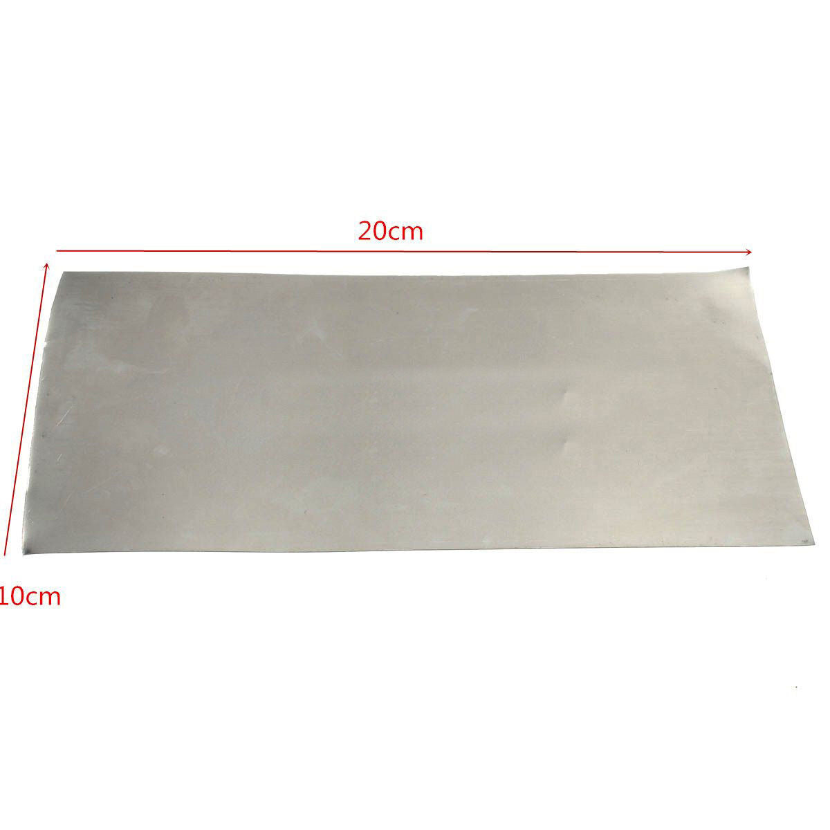 High Purity Thin Sheet Nickel Plate Foil 0.3mm x 100mm x 200mm Metal Industry