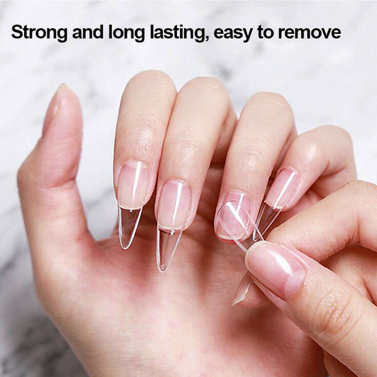 Nail Glue with Brush for False Nail Adhesive Fast Bonding Nail Art Tool