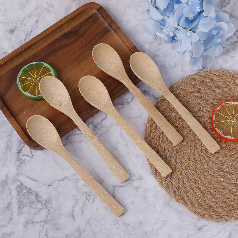 5Pcs 16*3cm Jam Spoon Honey Spoon Coffee Spoon Teaspoon Kitchen Condiment.l8