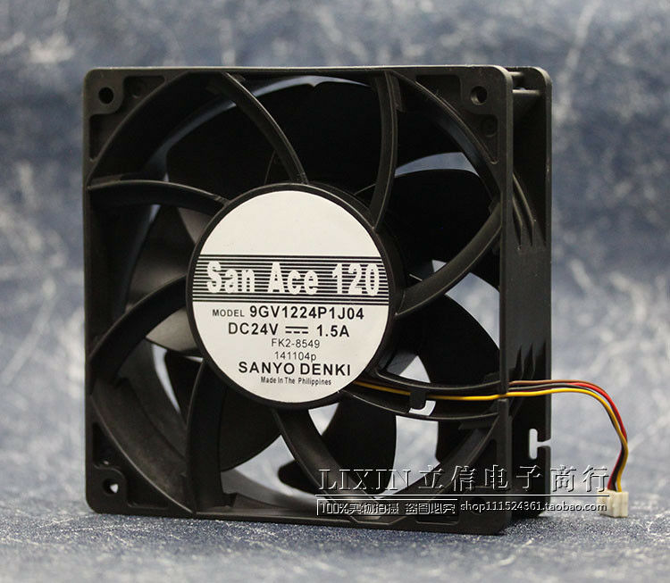 new 9GV1224P1J04 DC24V 1.5A For Sanyo wind volume inverter fan 4pin
