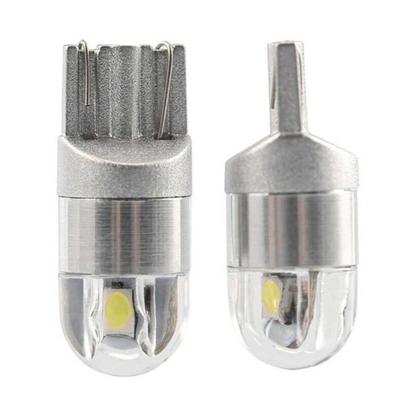 10x Ice Blue T10 168 194 3030 2-SMD LED Bulb For Car License Plate Number.l8