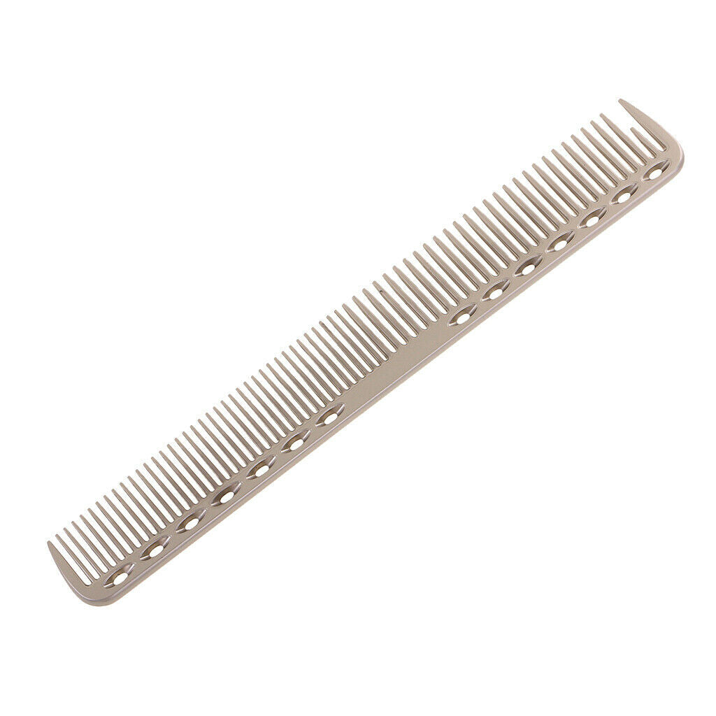 2pcs Professional Hairdressing Aluminum Hair Styling Cutting Combs