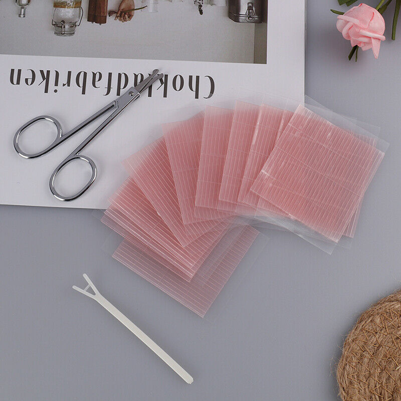 572pcs Invisible Fiber Double Sided Adhesive Eyelid Stickers Eye Tapes Pull w Ad