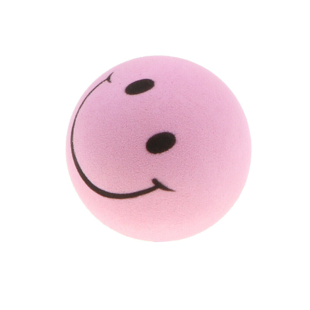 2.4'' EVA Ball Bouncy Balls Soft Foam Balls Pet Toys, Pack of 4 - Pink