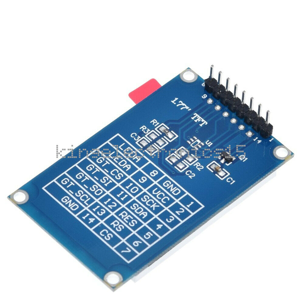 1.77 inch TFT LCD 128*160 SPI TFT color screen module serial port module NEW