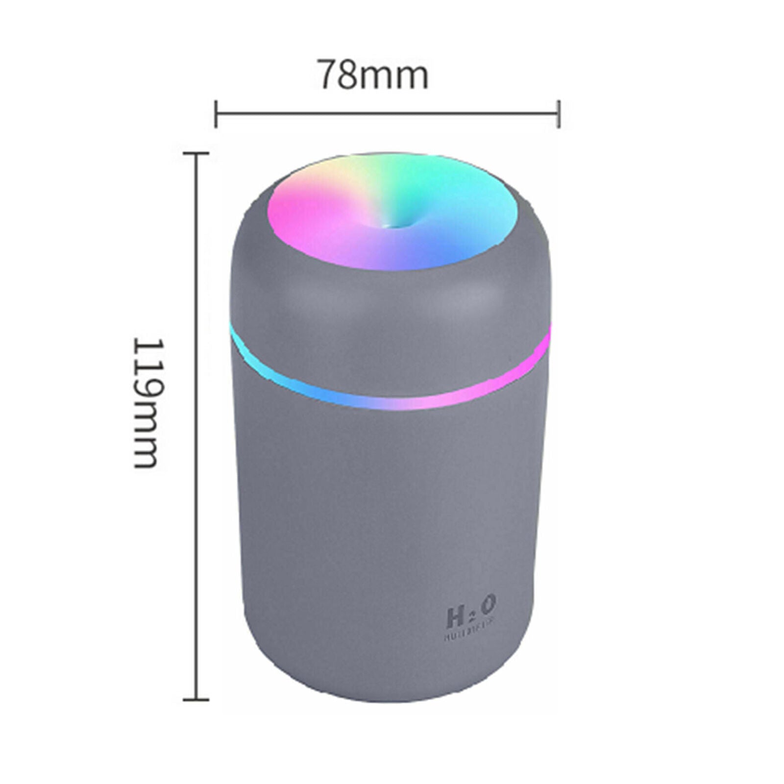 Portable USB Air Humidifier Diffuser Essential Oil Aroma Mist Purifier
