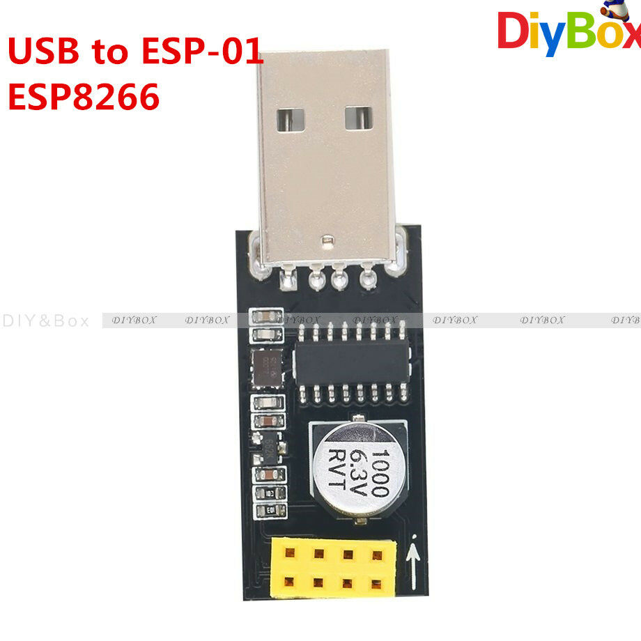 USB to ESP8266 Serial Module TTL WIFI ESP-01 CH340G Developent Board Adapter New
