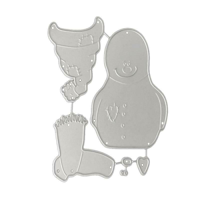 Winter Snowman Cutting Die High Quality Carbon Steel Paper Art Cutting Template