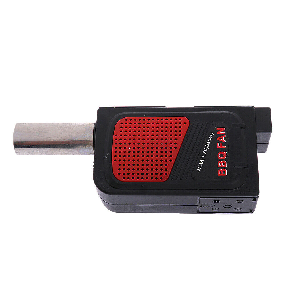 Portable Electric Barbecue BBQ Fan Air Blower Fire Bellows Camping Cooking
