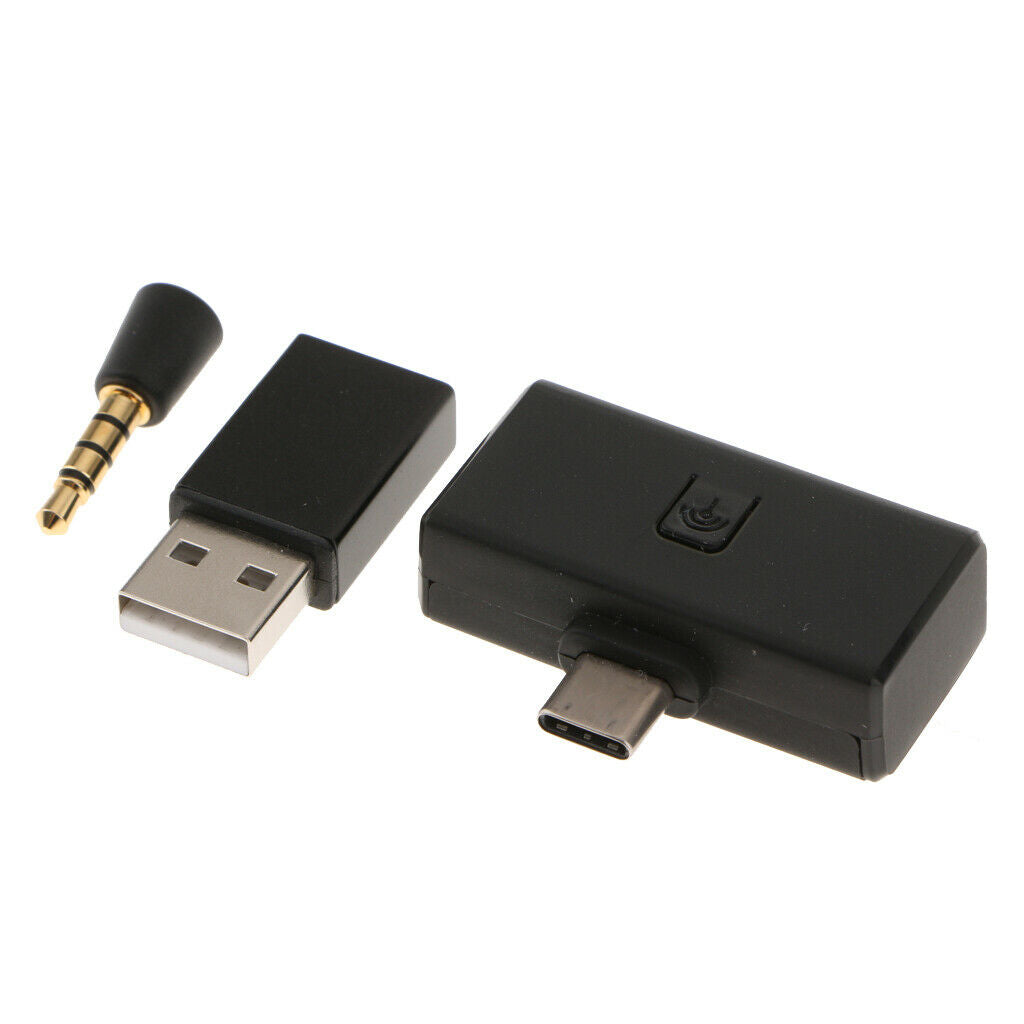 Wireless Audio Transmitter Adapter Dongle for PC Laptop PS4 Nintendo Switch