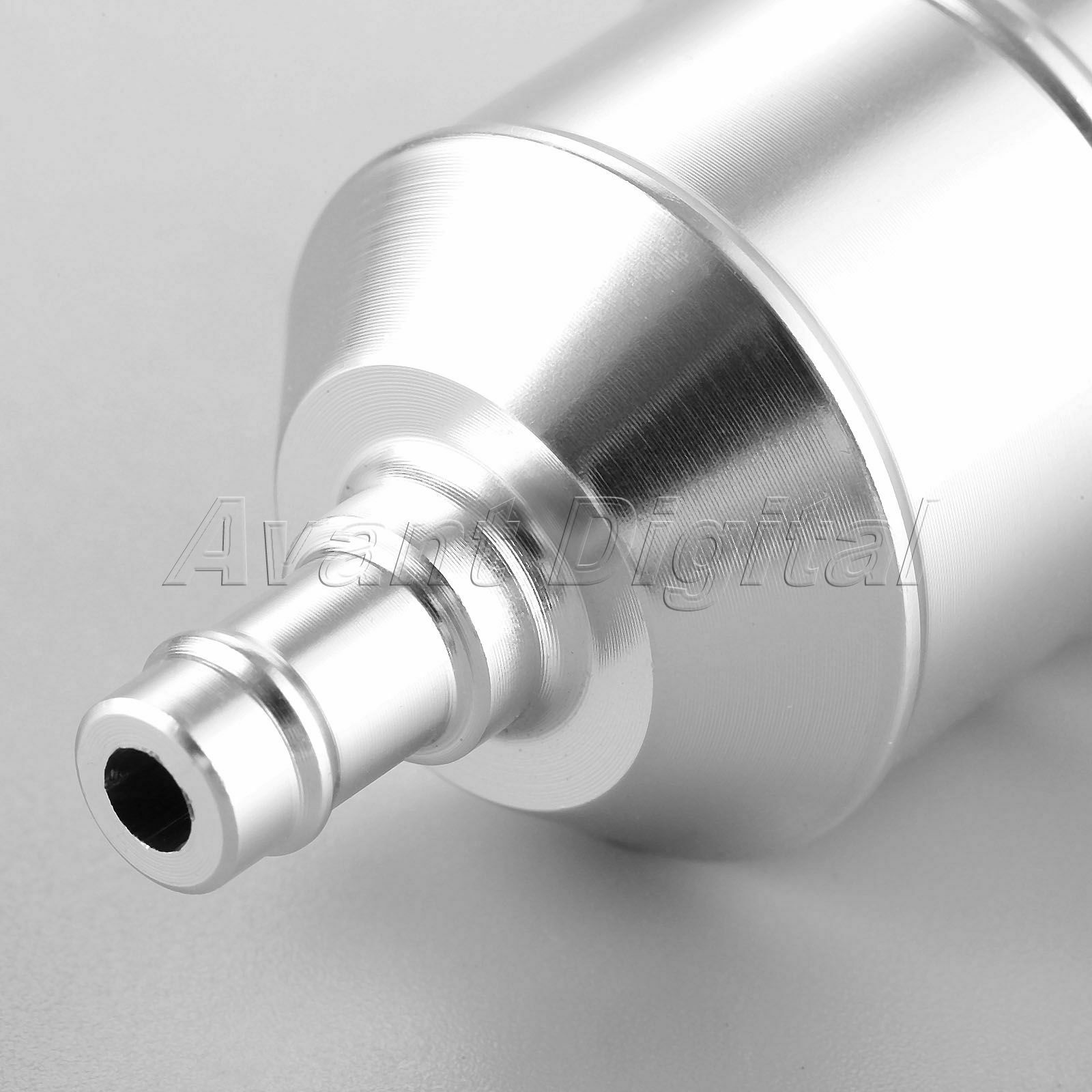 1x 5/16" 8mm Motorcycle CNC Fuel Gas Oil Petrol Filter In-Line Cleaner Universal