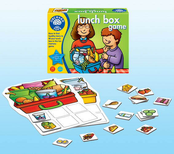 Orchard Toys 020 Lunch Box Game  Kids Childrens British made Game 3 - 7 Years