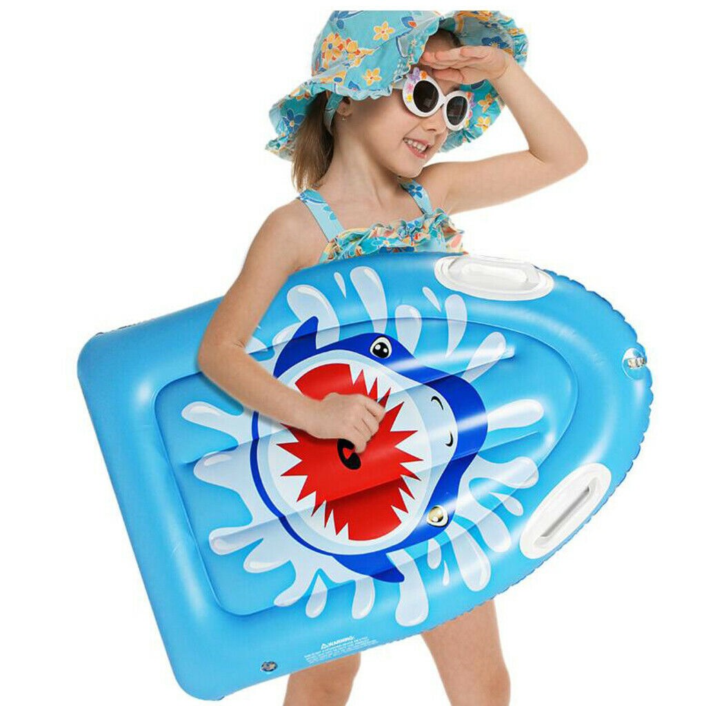 Inflatable Body Body Pool Game Portable Kids Kickboard Surfboard Gear Device