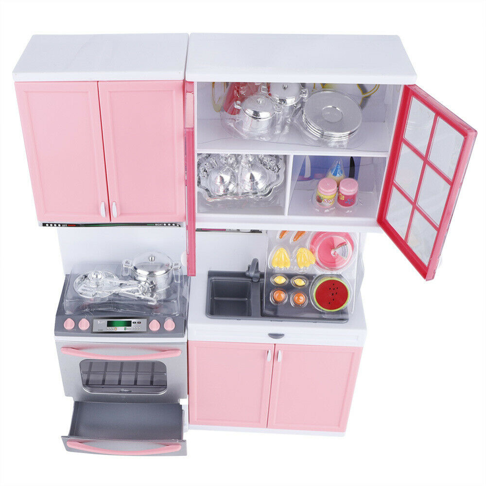 Kitchen Playset Play For Kids Pretend Play Toys Toddler Kitchenware Cooking Set