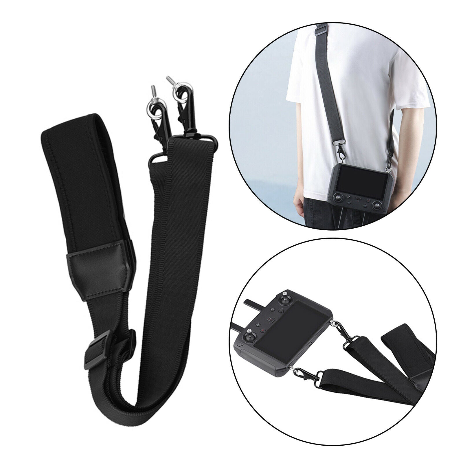 Lanyard Shoulder Belt Neck Strap w/ Hook for Remote Accessories Detachable