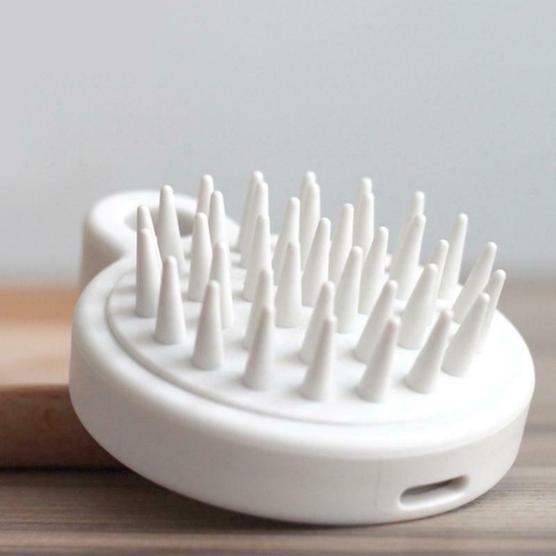 Silicone Head Body Scalp Massage Brush Comb Shampoo Hair Washing Comb Shower