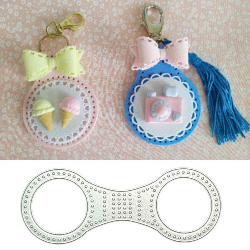 Double Circle Metal Cutting Dies Stencil DIY Scrapbooking Album Paper Card Mold
