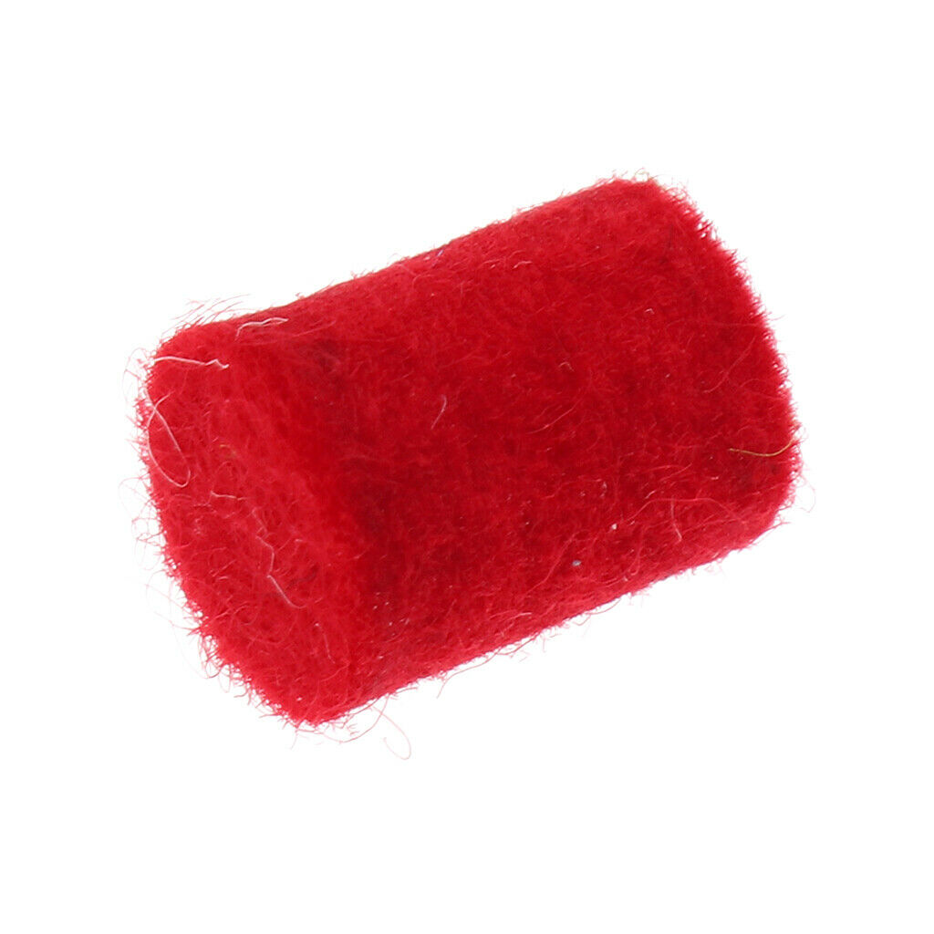 40pcs/set Saxophone Key Guard Bumper Felt 8mm for Sax Accessoires Red+Green