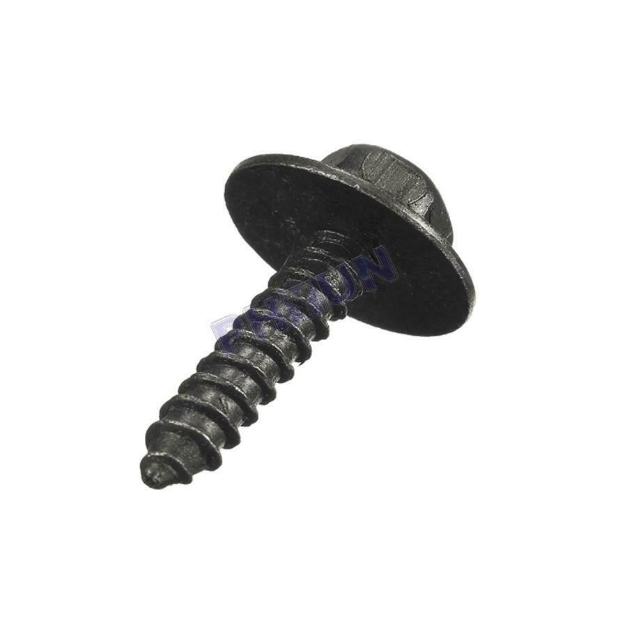 50Pcs Metal Car SUV Screws Retainer Clips 8mm Hex (5-21.5mm) Repair Accessories