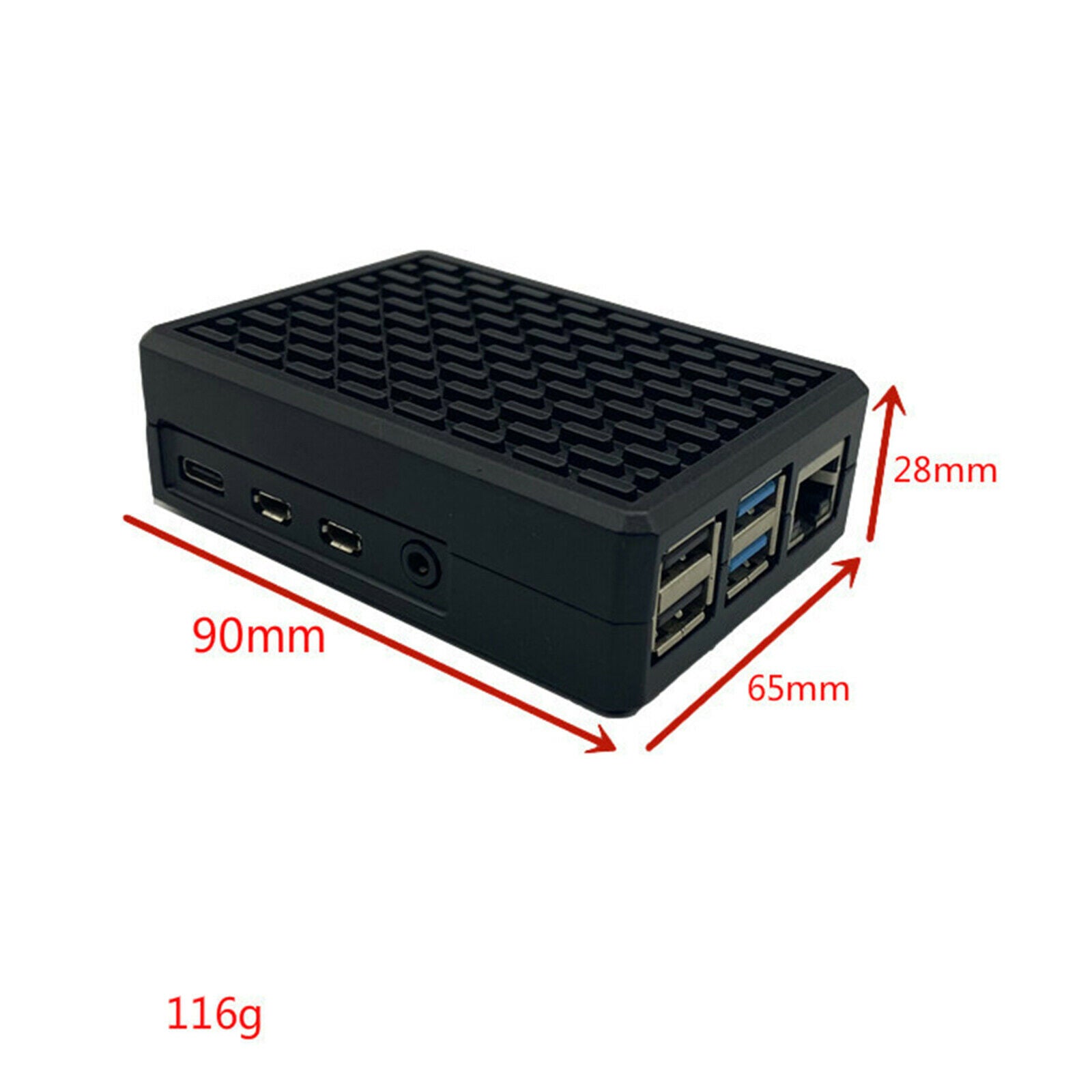 Motherboard Box Enclosure Electronic Components Heatsink for Raspberry Pi 4