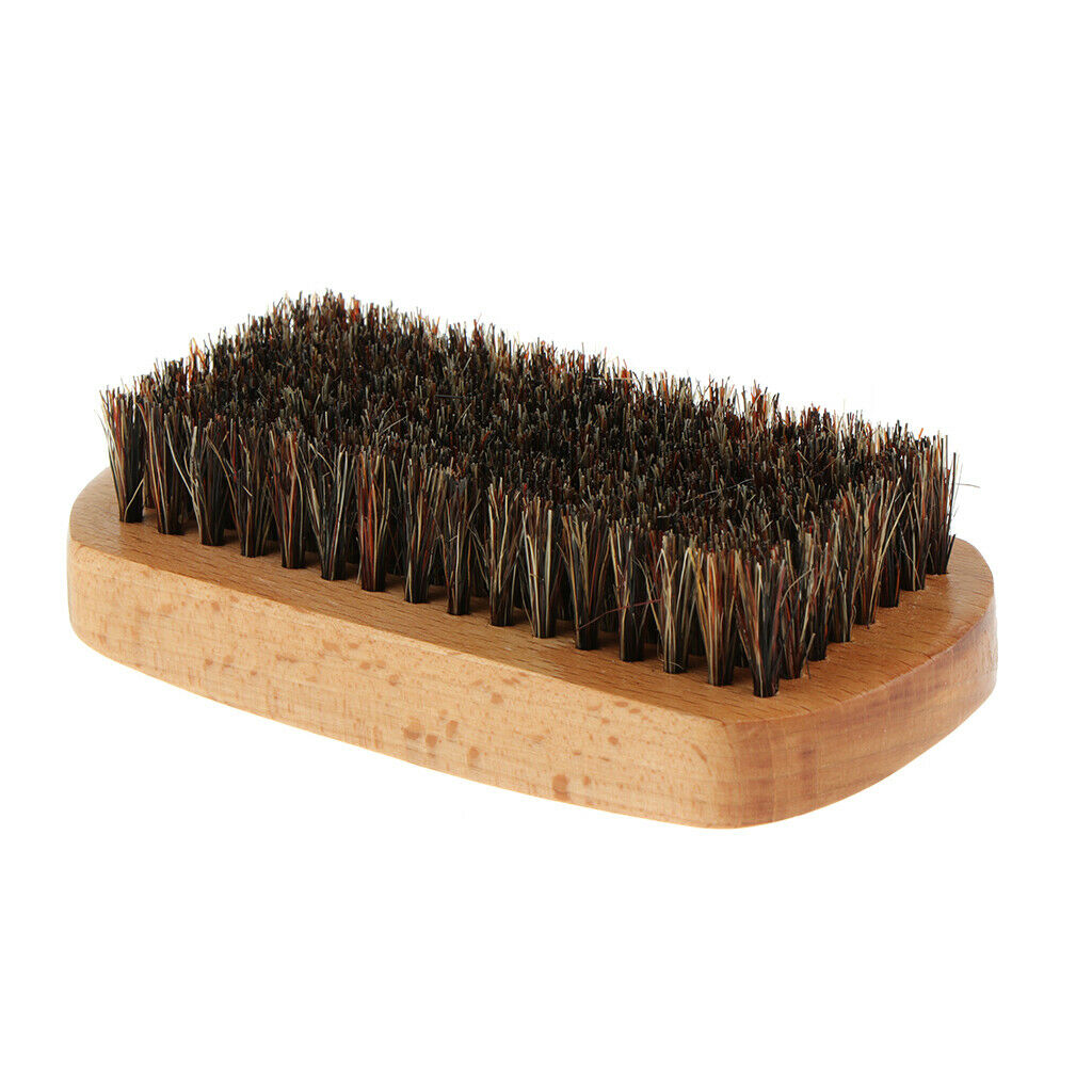 Natural Men Grooming Beard Brush Facial Moustaches Cleaning Shaving Tool