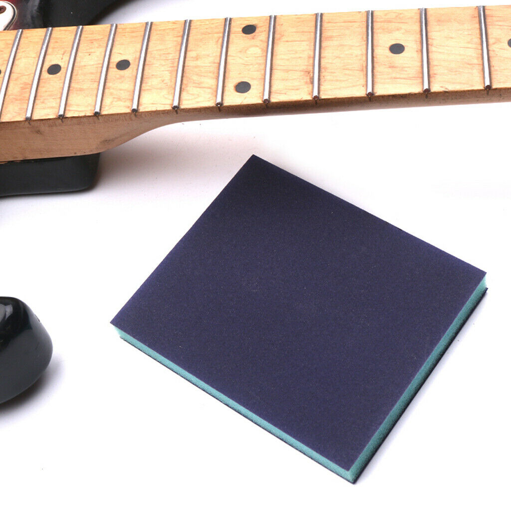 Sponge Guitar Sandpaper Block Guitar String Sandpaper Guitar Polishing Tool