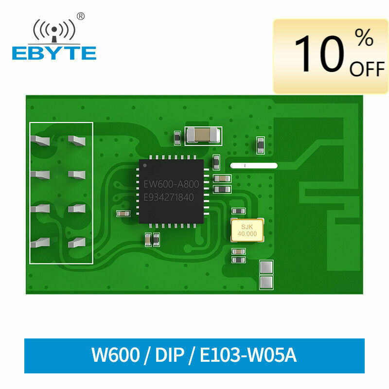 2pcs 20dBm 2.4GHz wifi module E103-W05A W600 AT command Compatible esp8266 chip