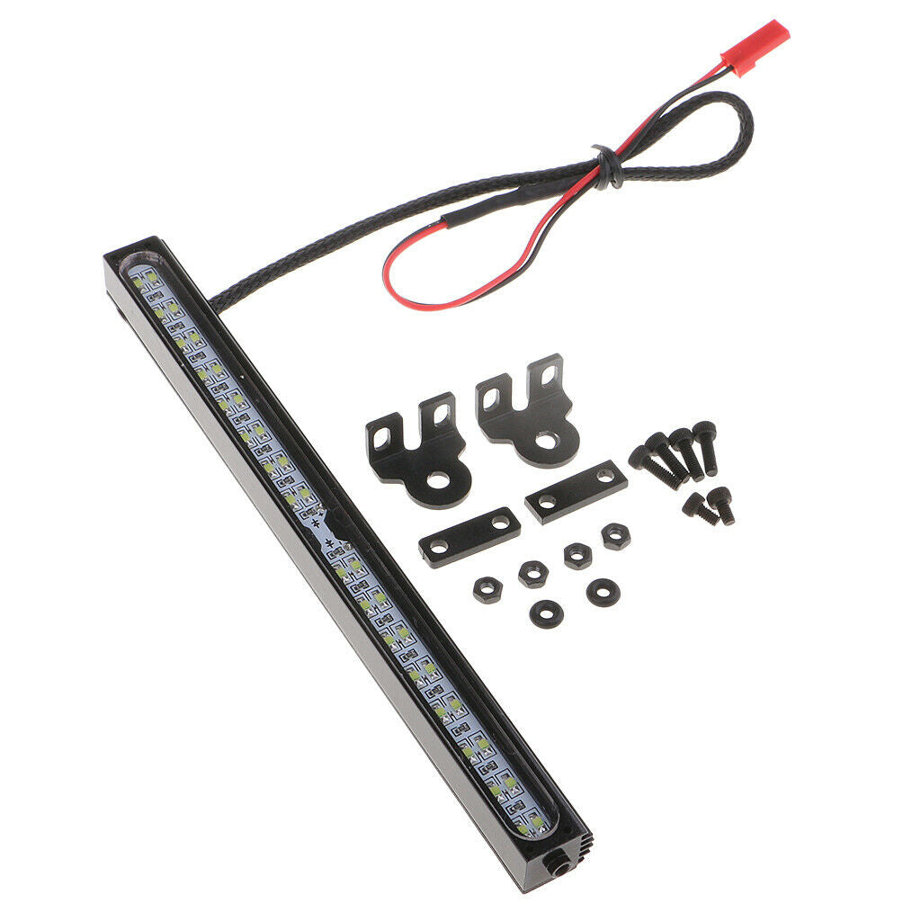 RC Roof Lamp 32 LED Light Bar Strip for 1:8 1:10 RC Rock Crawler TRX4 90046
