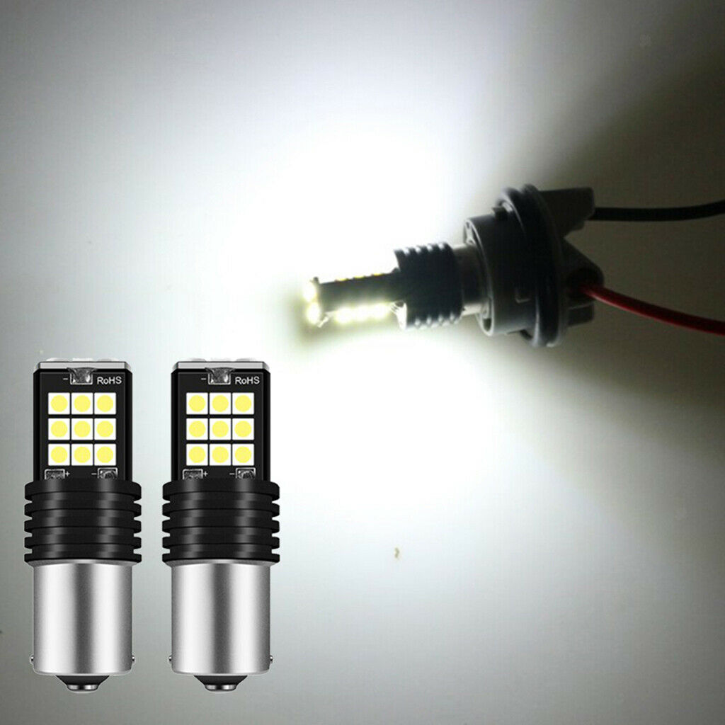 Auto Car 15LED Fog Headlight Bulb Conversion Kit Hi/Lo Beam Lamp 1156 3030
