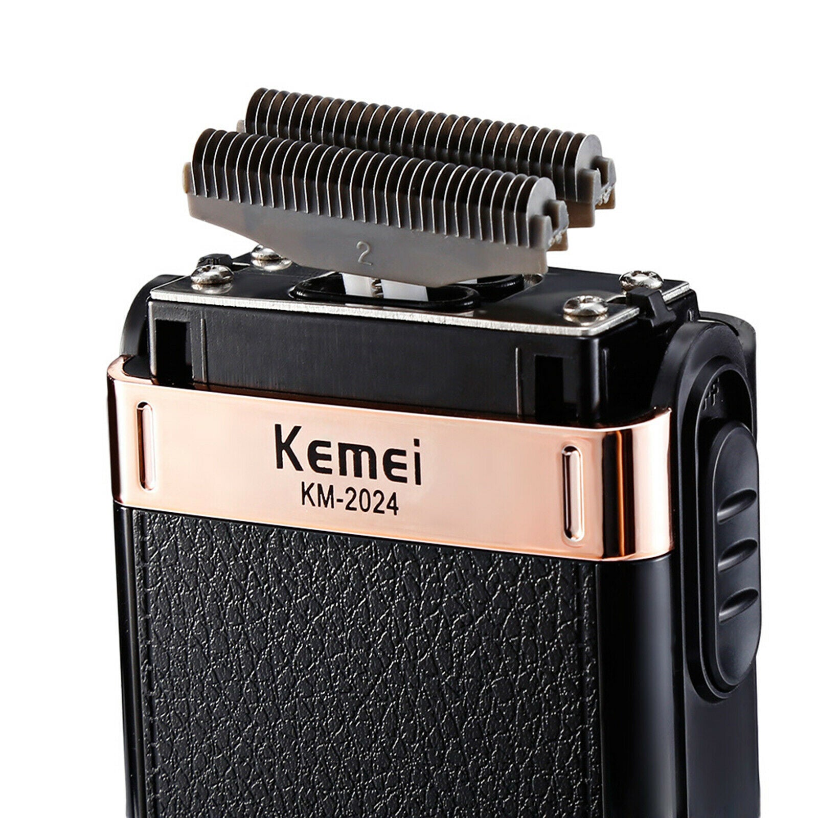km2024 USB Electric Razor Beard Reciprocating Precision Grooming Trimmer for Men