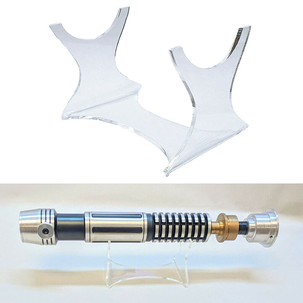 Acrylic Horizontal Storage Rack Display Stand Collectibles for Lightsaber