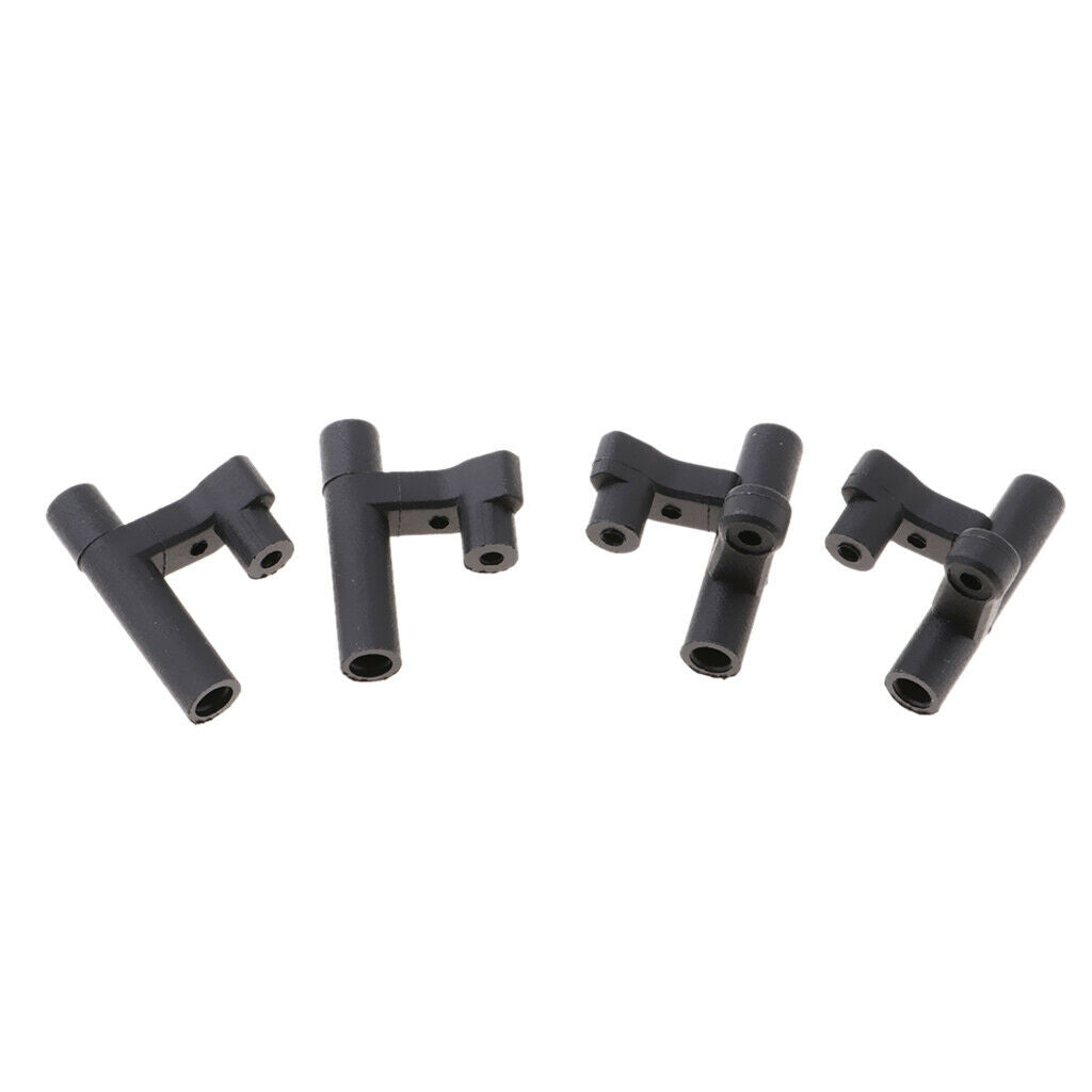 4x For Wltoys A202, A212, A222 ,RC Accessories Steering Shaft Plastic Black