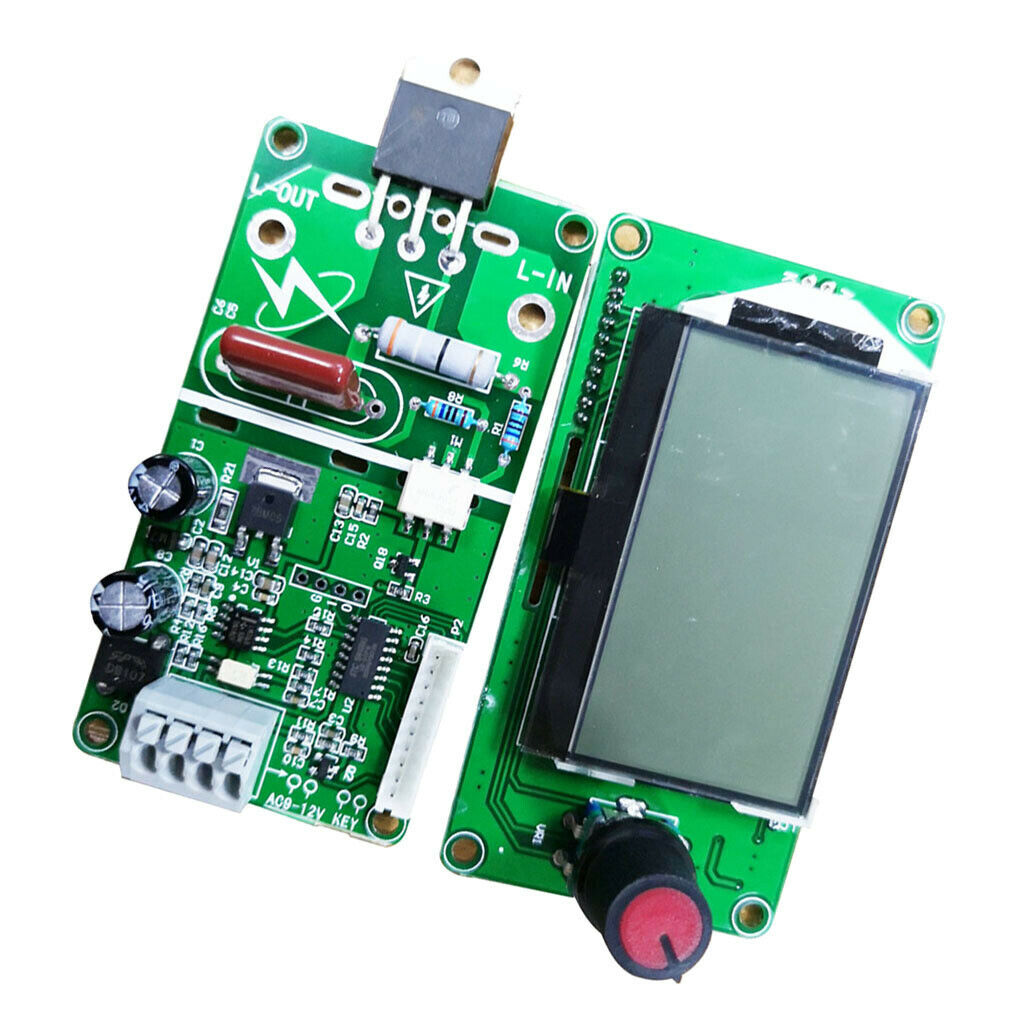 100A Digital LCD Double Pulse Encoder Spot Welder Machine Time Control Board
