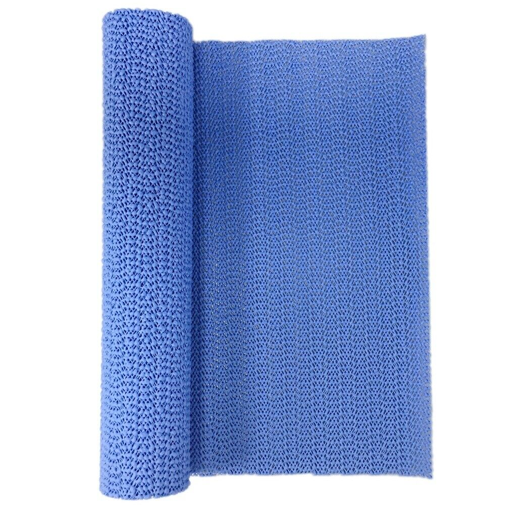 6pcs Anti-Slip Resistant PVC Kitchen Cupboard Non-Adhesive Shelf Liner Drawer