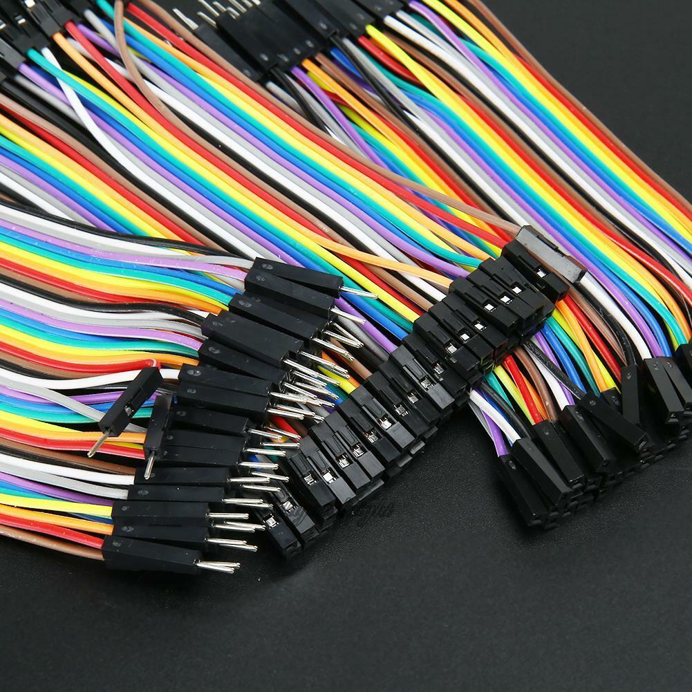 Male To Female Dupont 120Pcs 11 Cm Wire Jumper Line Cable for Arduino Breadboard