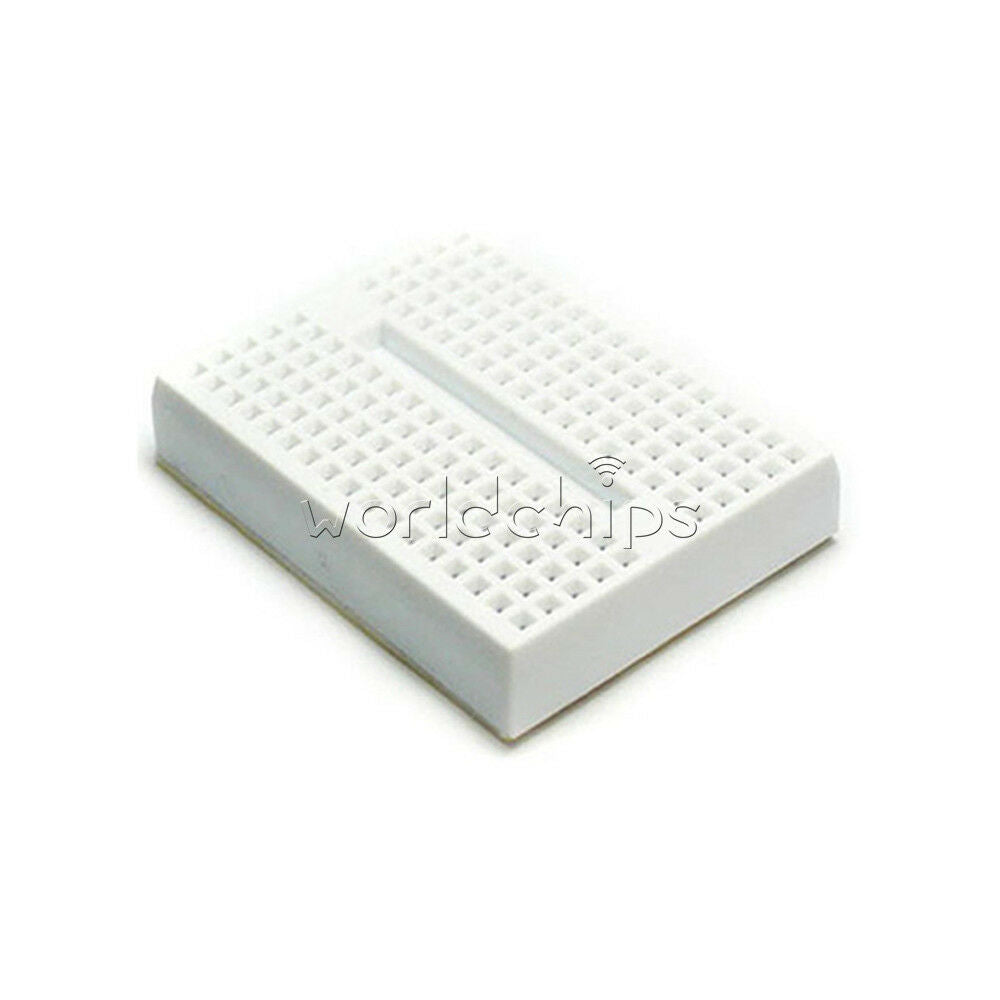 10PCS 170 Tie-points Mini White Solderless Prototype Breadboard For Arduino