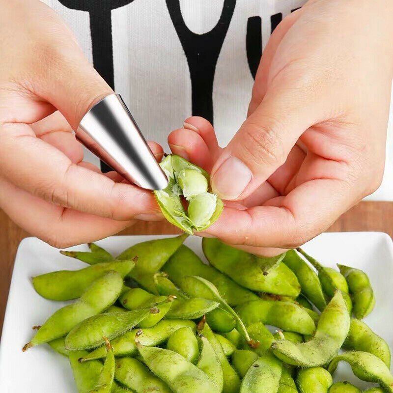 Peeling Artifact Iron Nail Pistachio Peeling Tool Anti-cutting FingerProt.l8