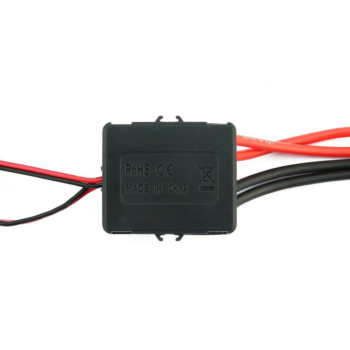 60A Brushed 1060 Waterproof Motor ESC Speed Controller for 1/10 RC Car Models