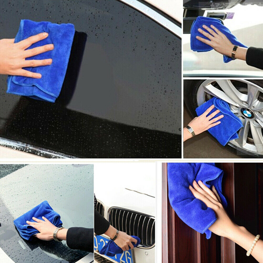 Extra-Large Microfibre Cleaning Auto Car Detailing Soft Cloths Wash Towel Duster