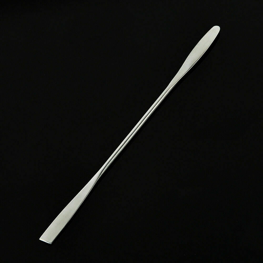 Acrylic Makeup Cosmetic Nail Eye Shadow Mixing Palette + Stainless Spatula Tools