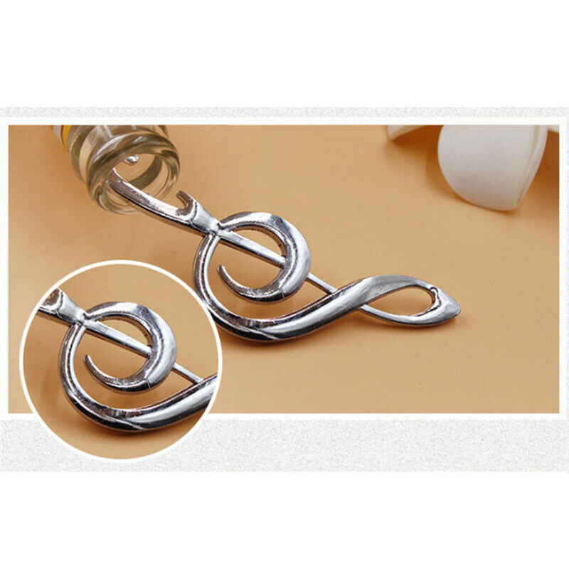 Creative Birthday Wedding Zinc Alloy Music Note Bottle Opener Beer Opener Gift