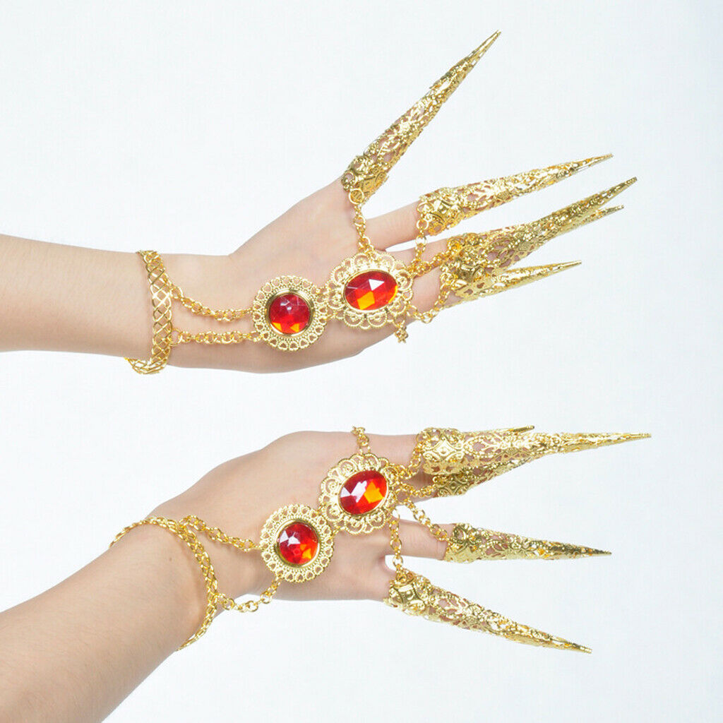 Chic Finger Nail Talon Fingertip  Long Nail Tip Ladies Costume Prop Gift