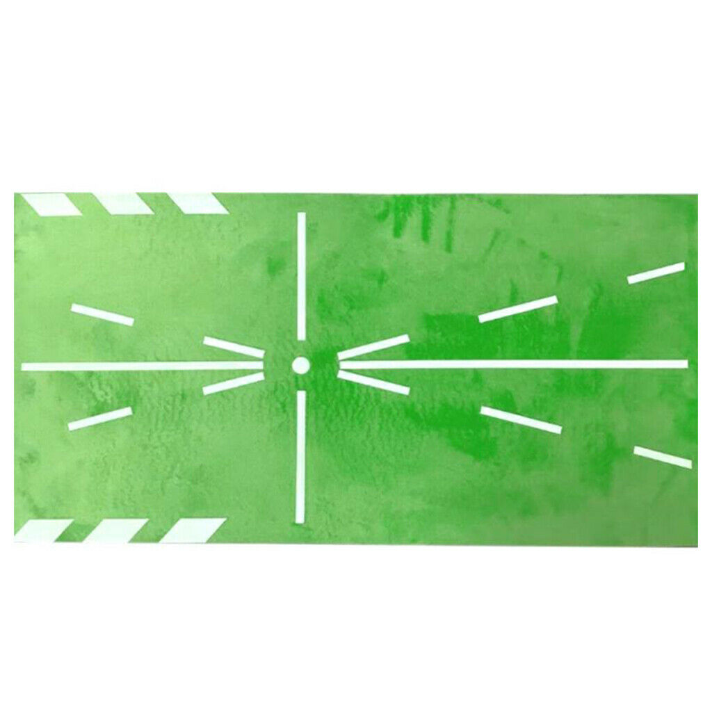 Golf Training Mat Swing Hitting Practice Rug Analysis Backyard Alignment Pad