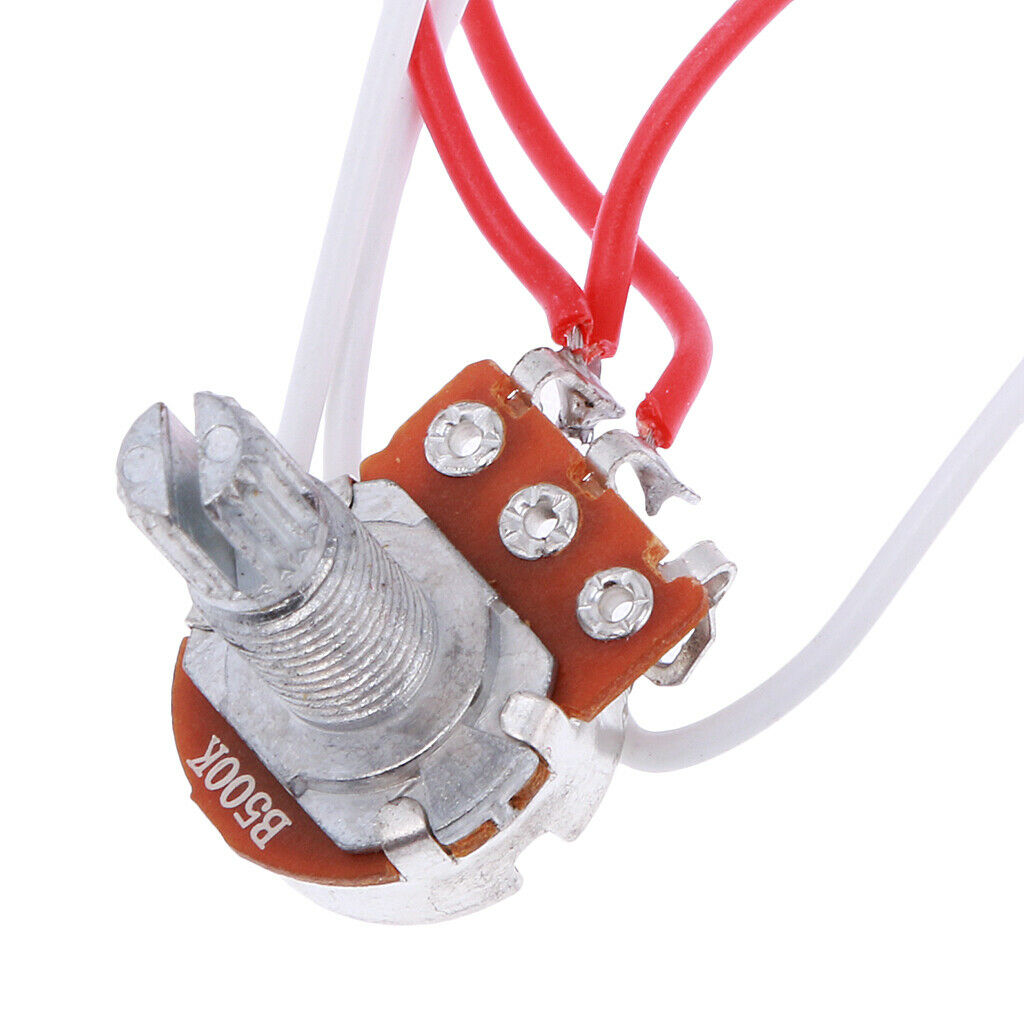 Guitar Wiring 3-Way Lever Switch + 3-Band Active Eq Preamp Circuit