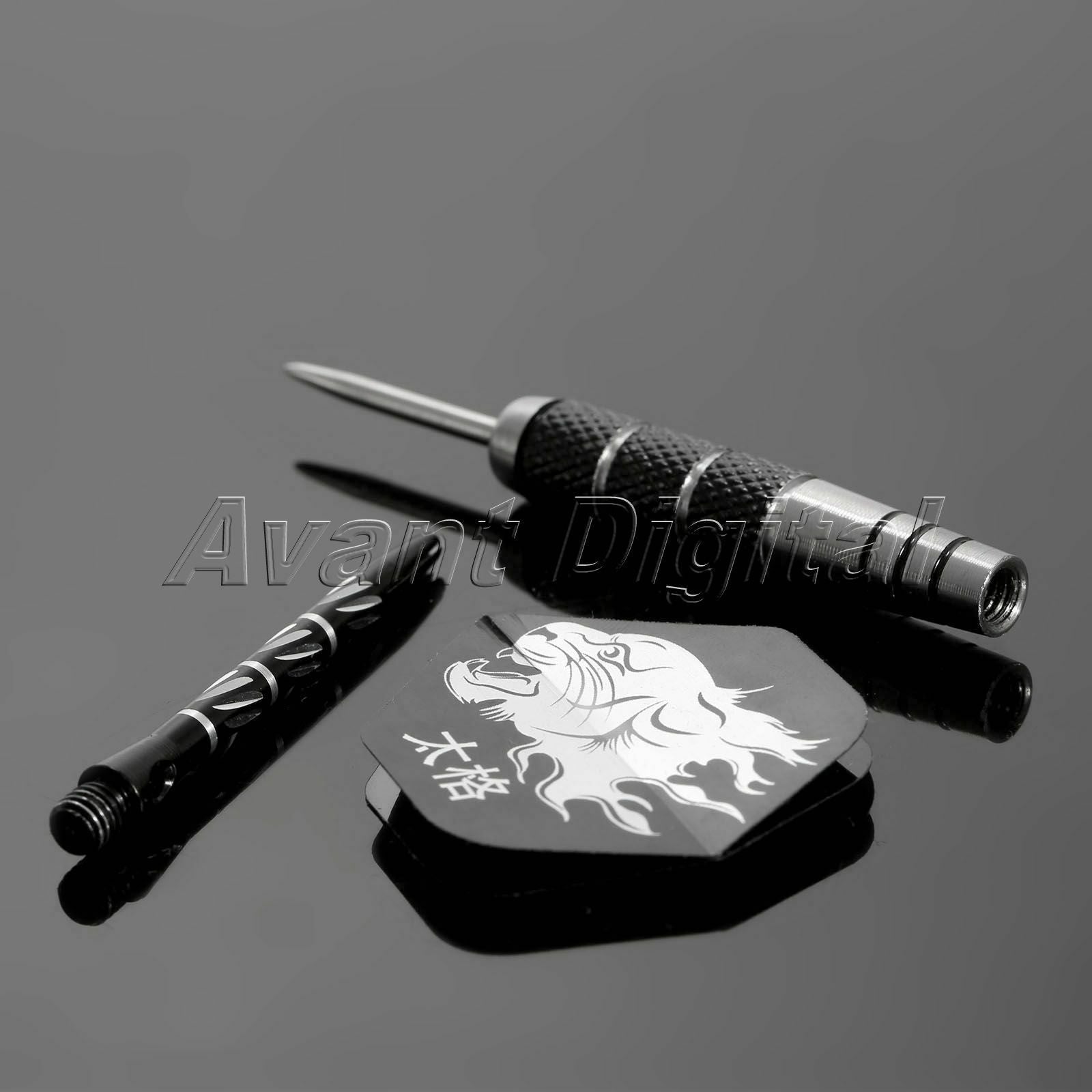 Black & White Darts 22g/pc Stainless Iron Dart Barrel Indoor Sporting Goods Game